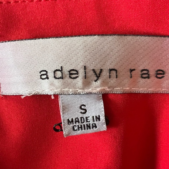 ADELYN RAE RED Lace Dress - Picture 7 of 8